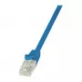 Cable de red Cat.6 U/UTP LogiLink, azul, 10m, EconLine