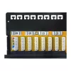 LogiLink Panel de parcheo Cat.6A 24 puertos UTP, 1U, 90° IDC