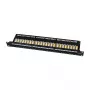 LogiLink Panel de parcheo Cat.6A 24 puertos UTP, 1U, 90° IDC