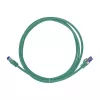 LogiLink Cable de red Cat.6A S/FTP Ultraflex, certificado GHMT, verde, 1,0 m