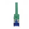 LogiLink Cable de red Cat.6A S/FTP Ultraflex, certificado GHMT, verde, 1,0 m
