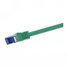 LogiLink Cable de red Cat.6A S/FTP Ultraflex, certificado GHMT, verde, 1,0 m