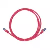 Cable de red Cat.6A S/FTP Ultraflex LogiLink, certificado GHMT, rojo, 0,25 m