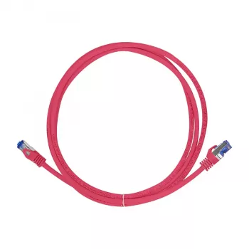 LogiLink Cable de red Cat.6A S/FTP Ultraflex, certificado GHMT, rojo, 1,0 m
