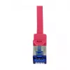 LogiLink Cable de red Cat.6A S/FTP Ultraflex, certificado GHMT, rojo, 1,0 m