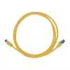 Cable de red Cat.6A S/FTP Ultraflex LogiLink, certificado GHMT, amarillo, 0,25 m