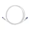 LogiLink Cable de red Cat.6A S/FTP Ultraflex, Gris, 1,0 m, certificado GHMT