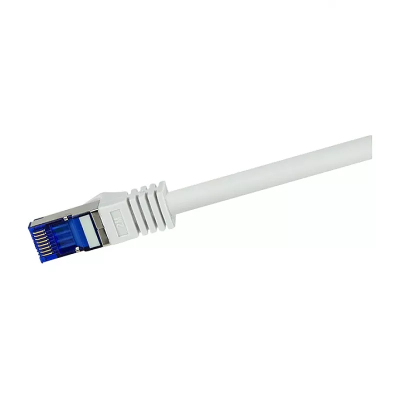 LogiLink Cable de red Cat.6A S/FTP Ultraflex, Gris, 1,0 m, certificado GHMT