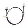 Cable de red Cat.6A U/UTP Slim High-Flex LogiLink, negro, 2 m