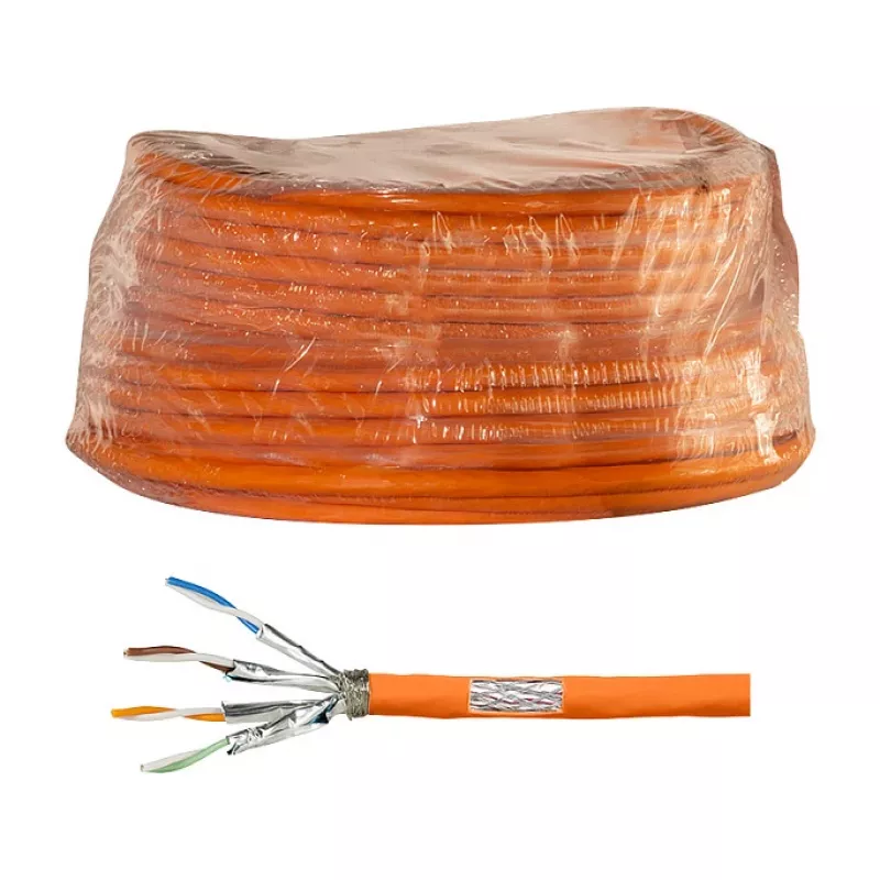 LogiLink cable de instalación Cat.7 1000 MHz 23 AWG S/FTP 50m, naranja
