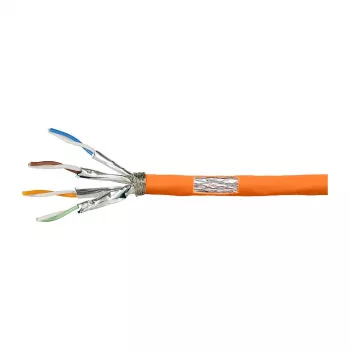 LogiLink cable de instalación Cat.7 1000 MHz 23 AWG S/FTP 50m, naranja
