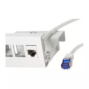 Logilink CC5152S Cable de punto de consolidación Cat.6A S/FTP – 25 m, gris