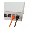 Logilink Consolidation Point Box 8 puertos, montaje en mesa/pared/carril DIN, gris