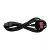 Logilink CP120 cable de alimentación, BS 1363 (UK) a IEC C5, negro, 1,8 m