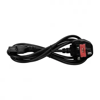 Logilink CP120 cable de alimentación, BS 1363 (UK) a IEC C5, negro, 1,8 m