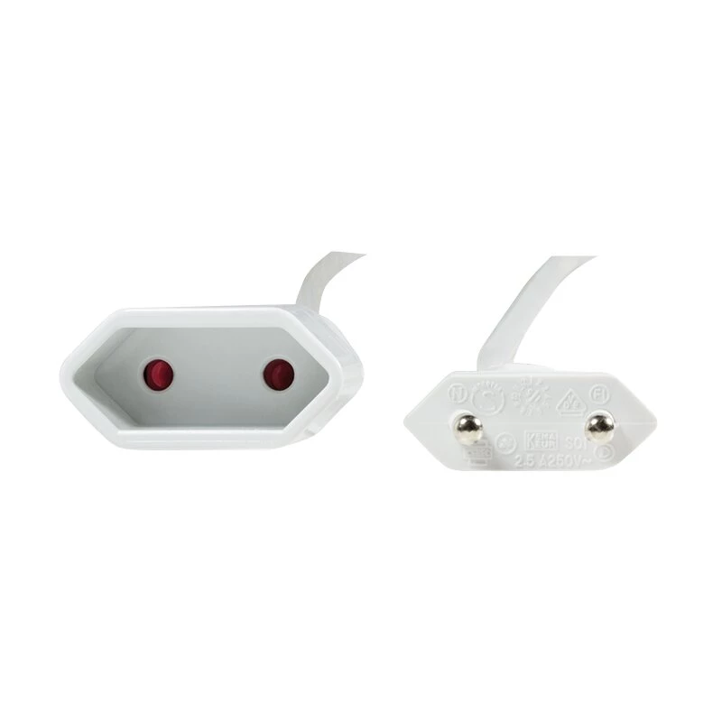 LOGILINK CP127 cable de extensión, CEE 7/16, blanco, 3 m