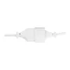 LOGILINK CP127 cable de extensión, CEE 7/16, blanco, 3 m
