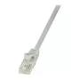 LogiLink CP2012U Cable de red Cat.6 U/UTP, 0,25 m, gris, snagless