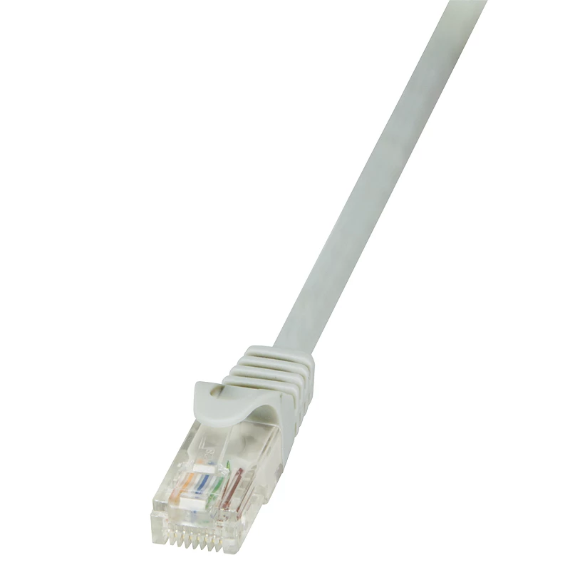 LogiLink CP2042U EconLine Cat.6 U/UTP Cable de red, RJ45, Gris, 1,5 m