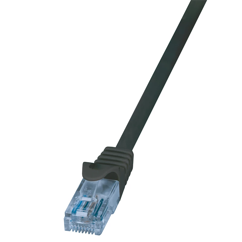 LogiLink CP3073U Cable de conexión Cat.6A U/UTP, RJ45, 5 m, negro