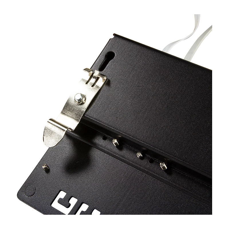 LogiLink Soportes de montaje para carril DIN, acero inoxidable, 2 unidades