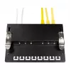 LogiLink Soportes de montaje para carril DIN, acero inoxidable, 2 unidades