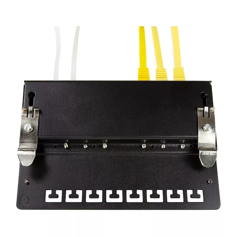 LogiLink Soportes de montaje para carril DIN, acero inoxidable, 2 unidades