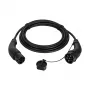 LogiLink Cable de carga para coches eléctricos Type 2, 11 kW, 3 fases, 20 A, 10 m, Negro