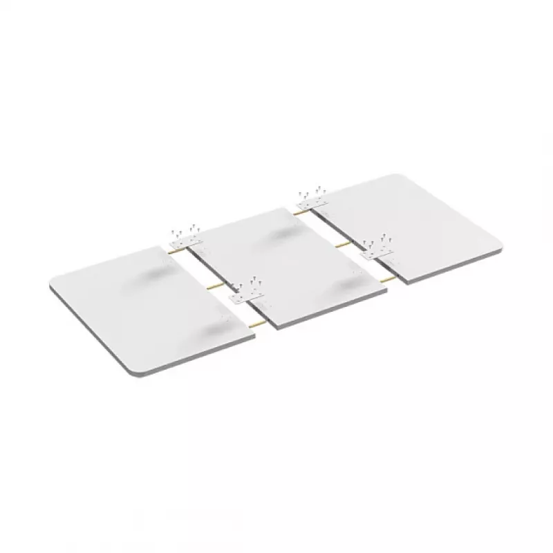 LOGILINK EO0038 Tablero de mesa, 3 piezas, 1200x600mm, Blanco