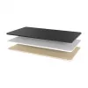 LOGILINK EO0039 Tablero de mesa, 3 piezas, 1200x600mm, Negro