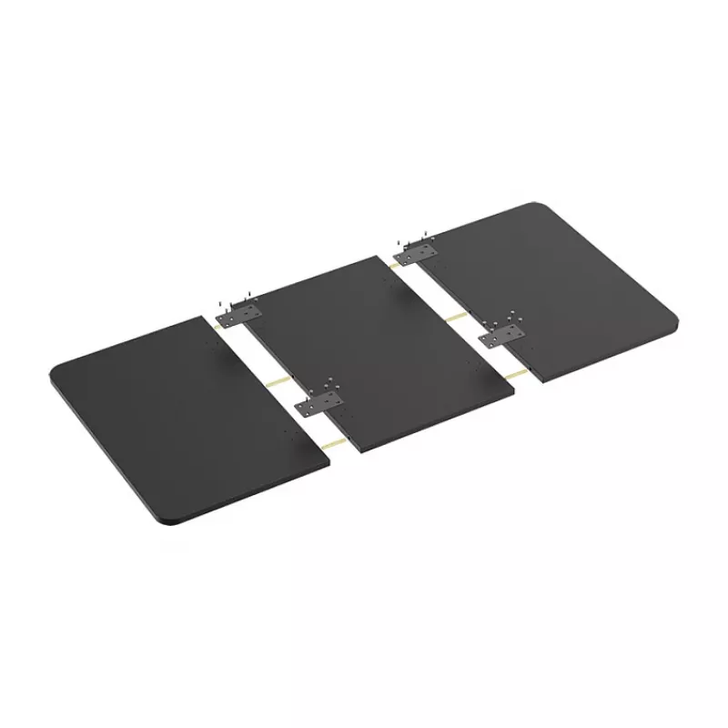 LOGILINK EO0039 Tablero de mesa, 3 piezas, 1200x600mm, Negro
