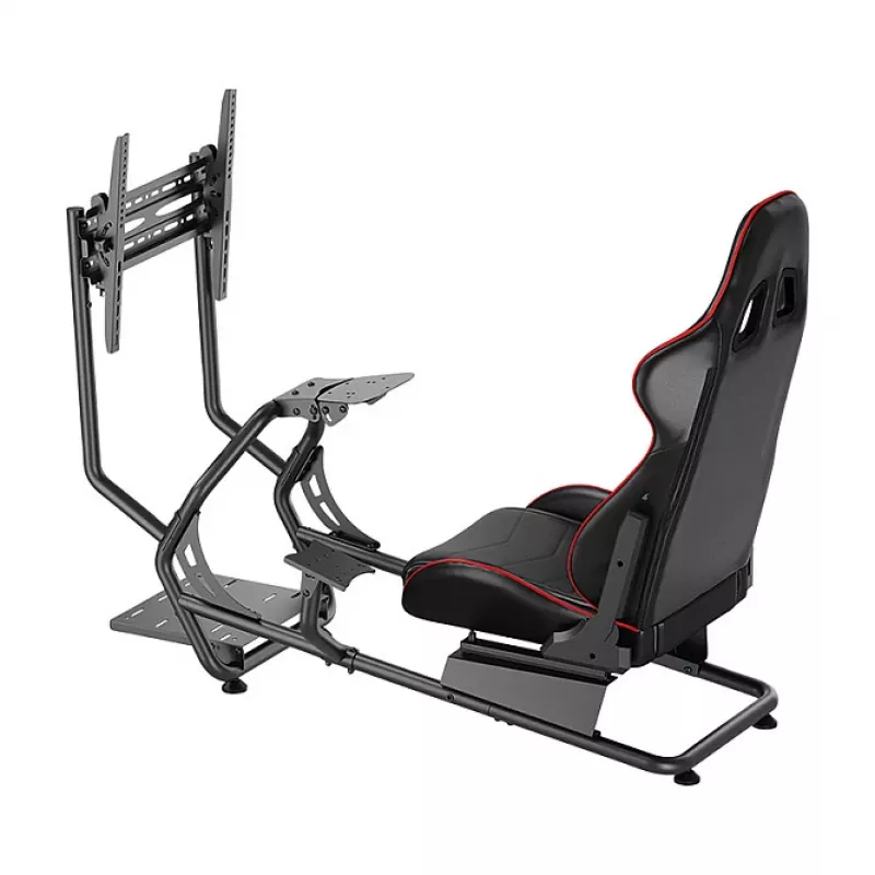 LOGILINK EO0065 cockpit para simulador de carreras con soporte para monitor