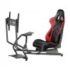 LOGILINK EO0065 cockpit para simulador de carreras con soporte para monitor