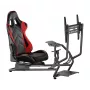 LOGILINK EO0065 cockpit para simulador de carreras con soporte para monitor