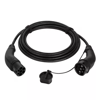 LogiLink EVC0109 cable de carga para vehículos eléctricos Tipo 2, monofásico, 32 A, 7,4 kW, 5 m