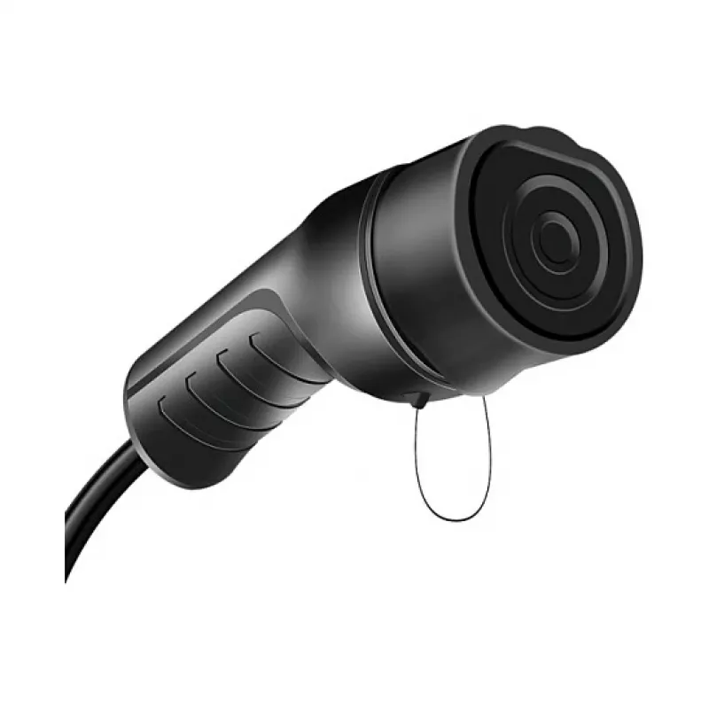 Cable de carga para vehículo eléctrico LogiLink EVC0121 Type 2 22kW trifásico 32A 5m negro con bolsa de almacenamiento