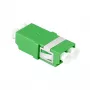 LogiLink FA03LC5 adaptador de fibra óptica LC dúplex, sin brida, verde – 12 uds.