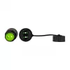 LOGILINK FA05SD2 Conector SC dúplex de fibra óptica para exterior con prensaestopas y tapa antipolvo