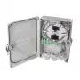 LogiLink FB124LC caja de conexión de fibra óptica FTTH/FTTB, 24x LC/APC, completamente equipada, IP55