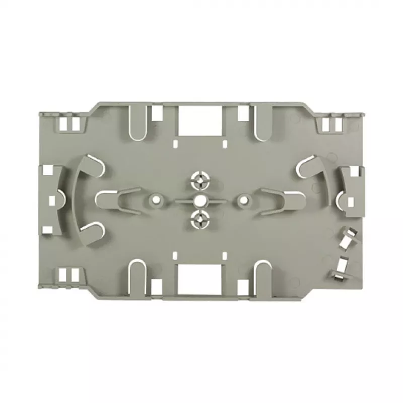LogiLink cassette de empalme de fibra con soporte de empalme por crimpado de 24, blanco