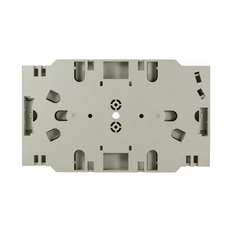 LogiLink cassette de empalme de fibra con soporte de empalme por crimpado de 24, blanco