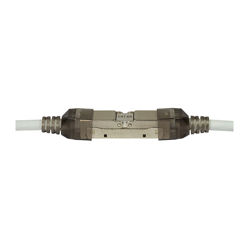 LogiLink conector RJ45 de campo Cat.6A STP 10G, IDC sin herramientas, zamak, AWG 22-26, plateado