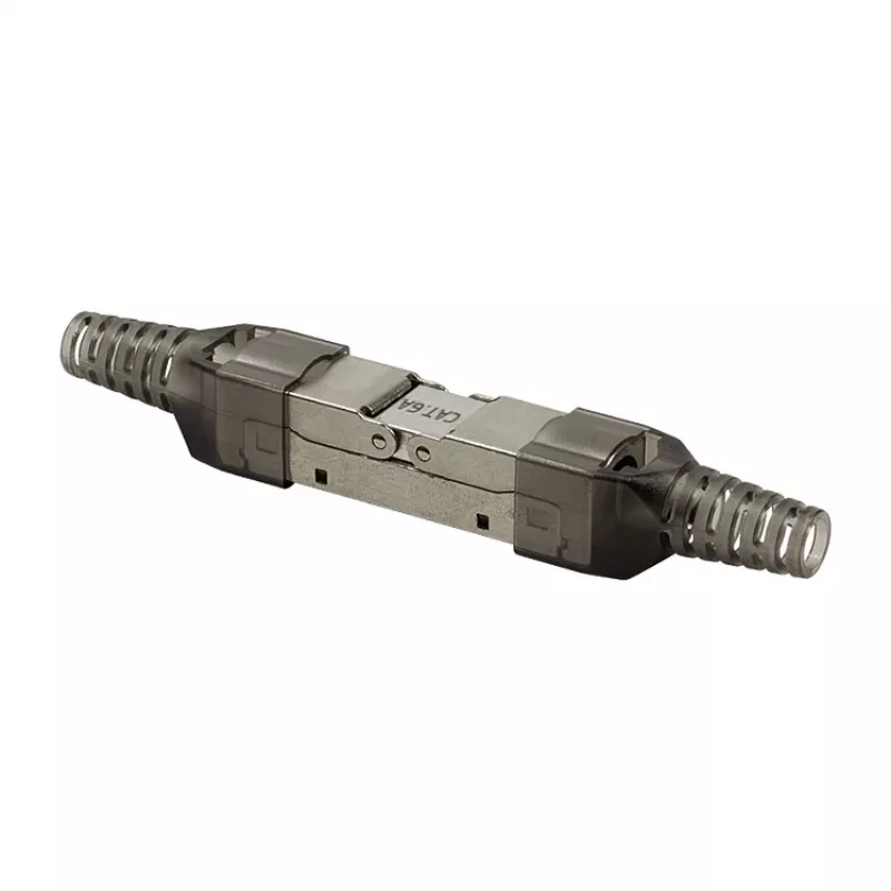 LogiLink conector RJ45 de campo Cat.6A STP 10G, IDC sin herramientas, zamak, AWG 22-26, plateado