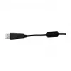 LogiLink ID0155 Alfombrilla gaming RGB – superficie de silicona, base de goma antideslizante, alimentación USB-A, 36x26cm, negra