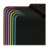 LogiLink ID0155 Alfombrilla gaming RGB – superficie de silicona, base de goma antideslizante, alimentación USB-A, 36x26cm, negra
