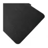 LogiLink ID0155 Alfombrilla gaming RGB – superficie de silicona, base de goma antideslizante, alimentación USB-A, 36x26cm, negra