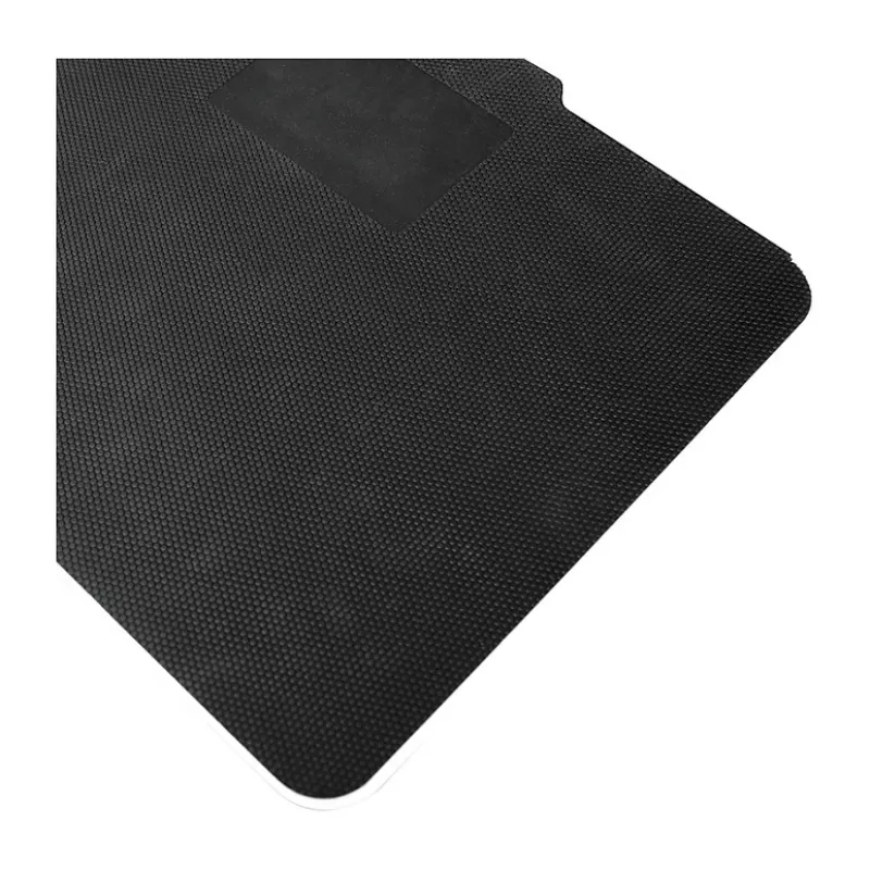 LogiLink ID0155 Alfombrilla gaming RGB – superficie de silicona, base de goma antideslizante, alimentación USB-A, 36x26cm, negra