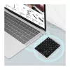 LogiLink ID0212 Teclado numérico inalámbrico, 28 teclas, Bluetooth 5.0, gris espacial