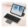 LOGILINK ID0214 Teclado inalámbrico con touchpad, Bluetooth 5.1, 3 canales, Gris