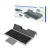 LOGILINK ID0214 Teclado inalámbrico con touchpad, Bluetooth 5.1, 3 canales, Gris